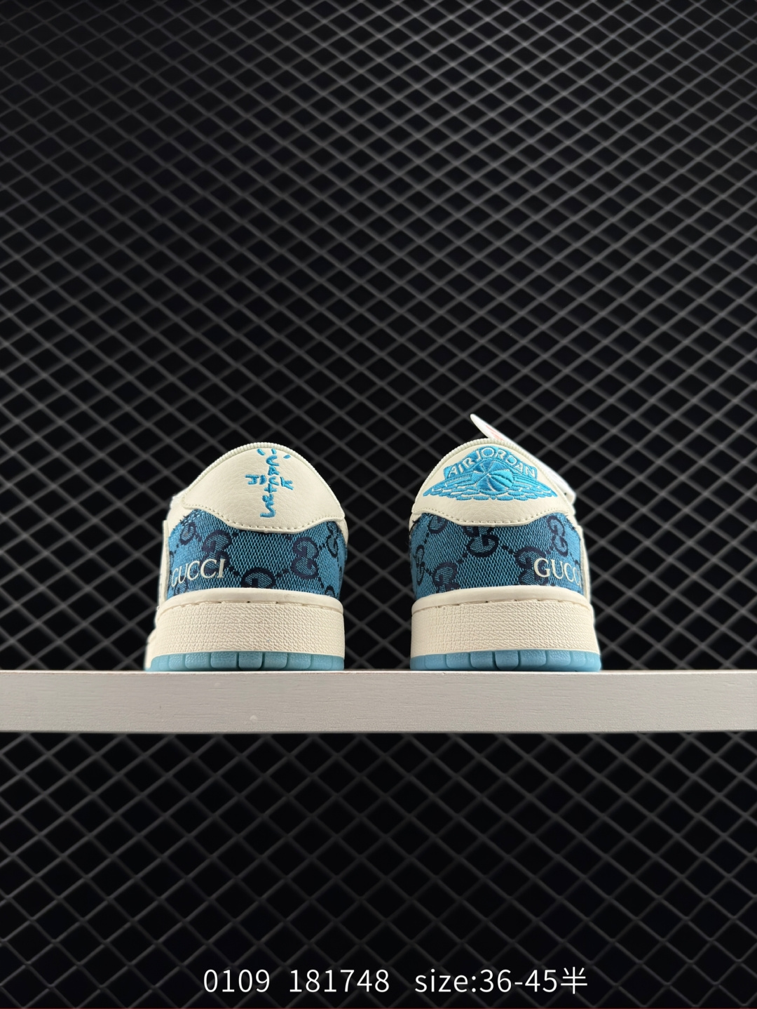 K Travis Scott x Nike Air Jordan 1 Low x Supreme